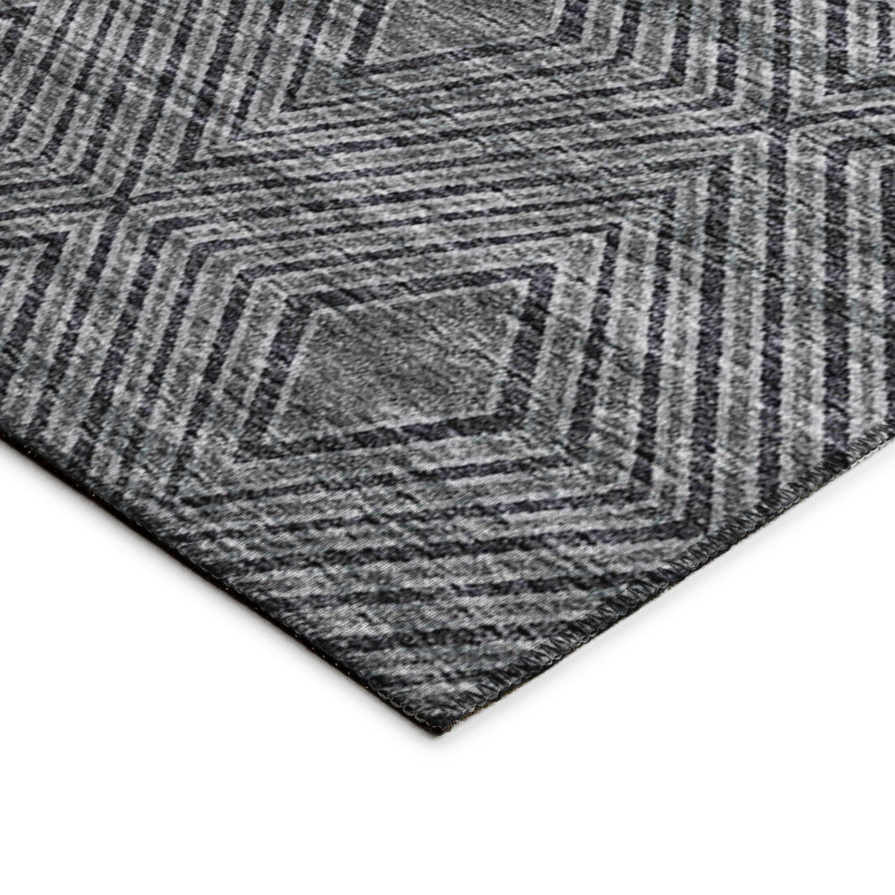 Indoor/Outdoor Sedona SN1 Midnight Machine Washable 10' x 10' Round Rug