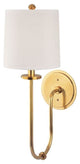 Jericho 1-Light Wall Sconce, Aged Brass