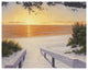 "Evening Sunset" Digital Paper Print by Diane Romanello, 50"x38"
