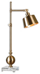 Uttermost Laton Brushed Brass Task Lamp