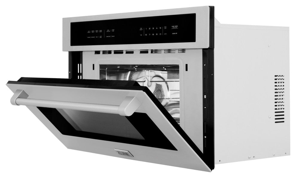 ZLINE 30" Microwave Oven, Stainless Steel With Traditional Handle, MWO-30