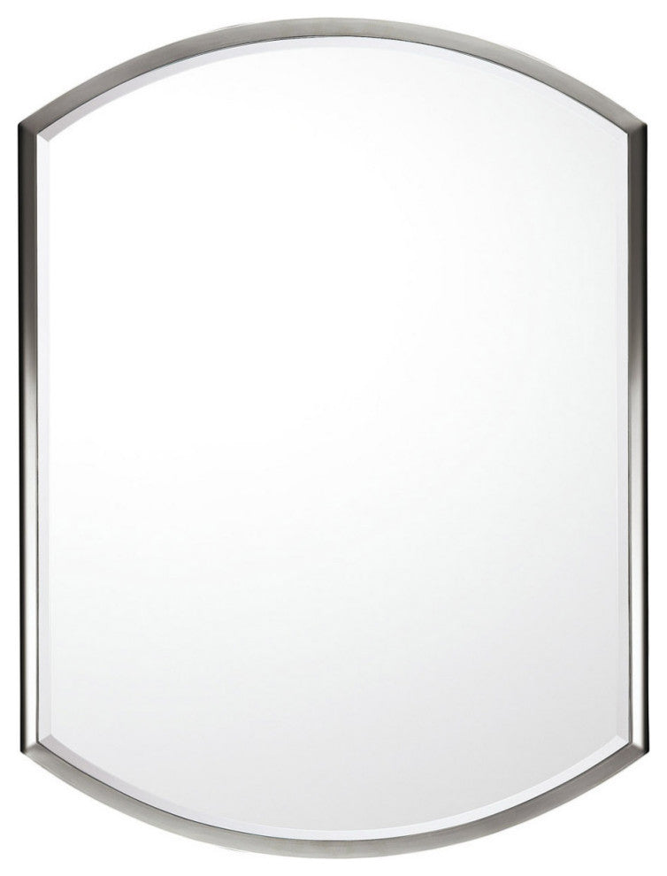 Capital Lighting Metal Mirror, Polished Nickel