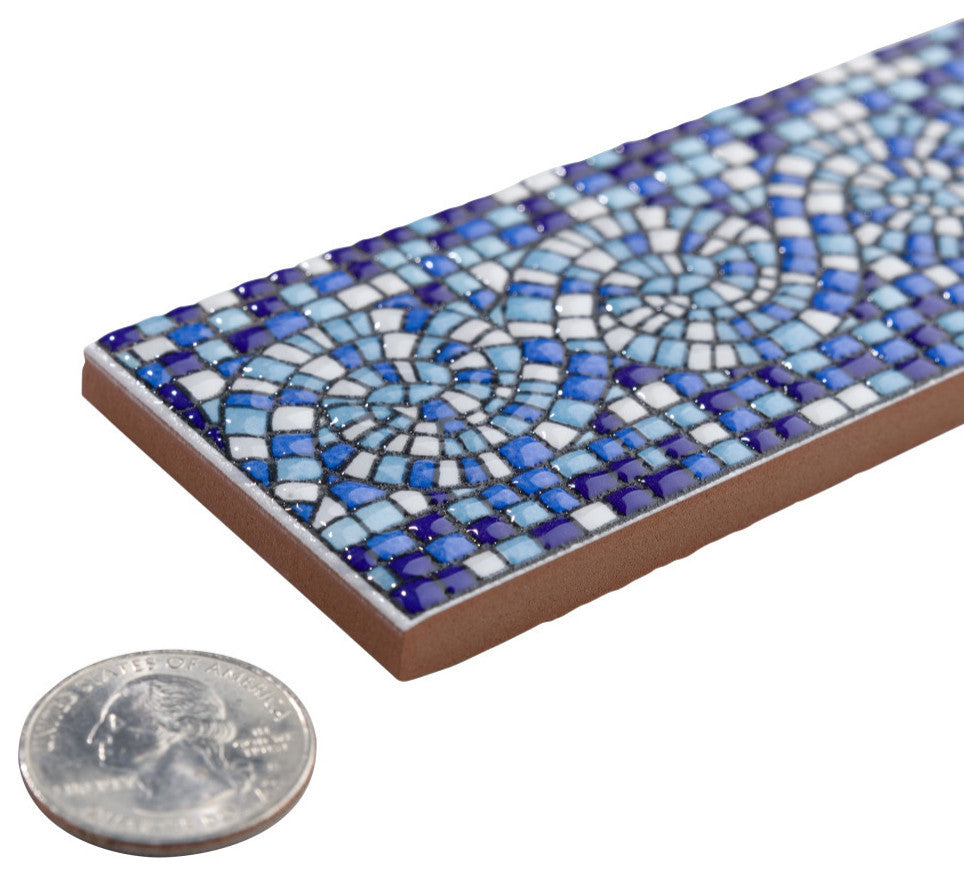 Captain Riptide Pacific Blue Ceramic Wall Trim