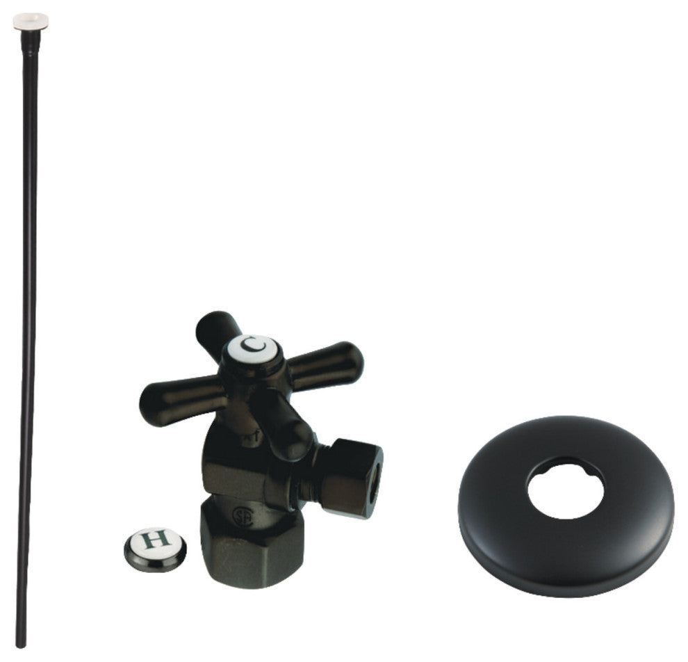 KTK100MBP Toilet Supply Kit, 1/2" IPS x 3/8" Comp