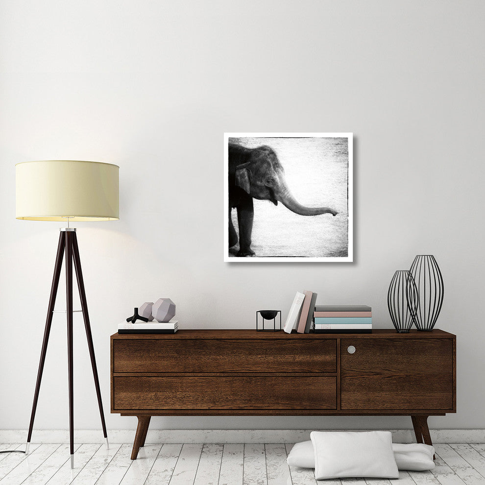 "Elephant II" Digital Paper Print by Debra Van Swearingen, 32"x32"