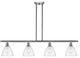 Innovations 516-4I-SN-GBD-754-LED 4 Light Island Light, Brushed Satin Nickel