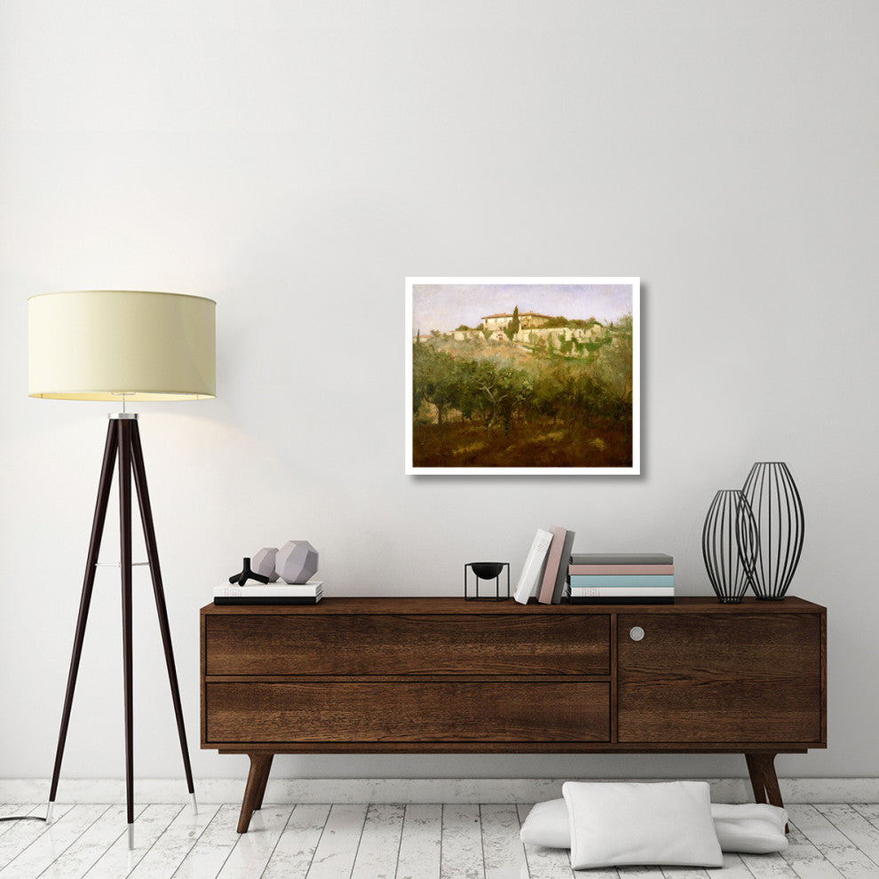 "Villa Castellani, 1887" Digital Paper Print by Frank Duveneck, 32"x27"