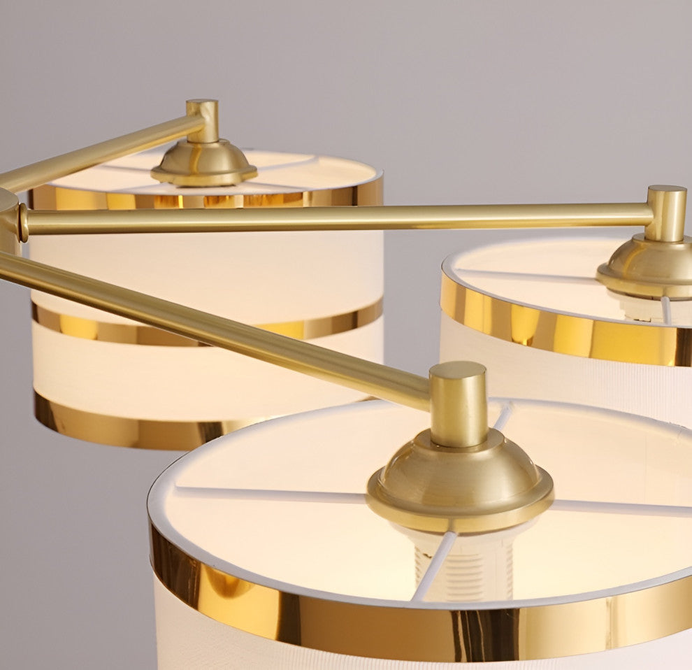 Inarzo | Post-Modern LED Chandelier For Bedroom, Study, Dining Room, 8 Heads