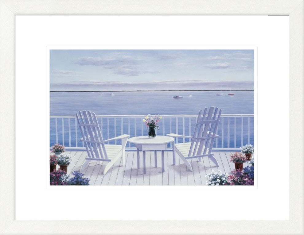 "Lazy Afternoon" Framed Digital Print by Diane Romanello, 27x21"
