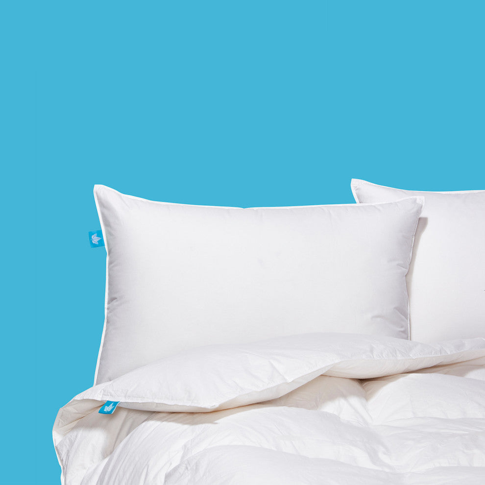 White Goose Down Comforter, King, All Season Weight