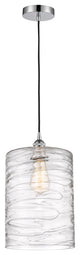 Innovations 616-1P-PC-G1113-L Large 1 Light Pendant, Polished Chrome