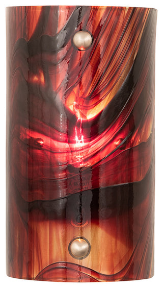 5 Wide Cabernet Swirl Wall Sconce