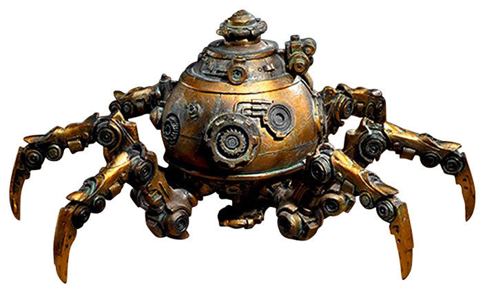 Octopod Mechanical Steampunk Sculpture