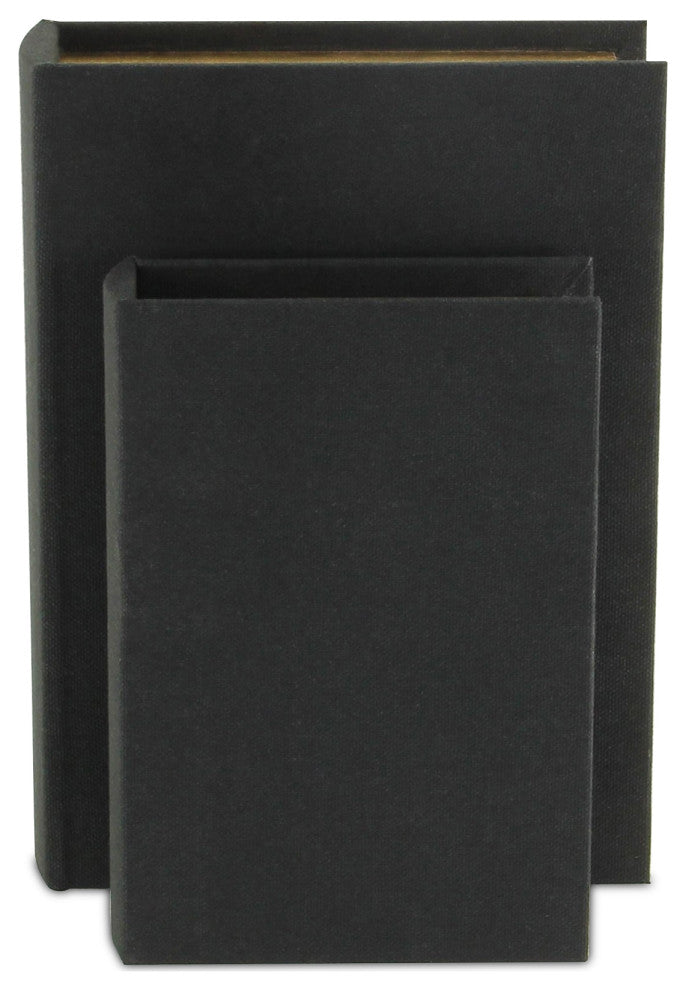 Canter Isle Black Linen Book Box Set