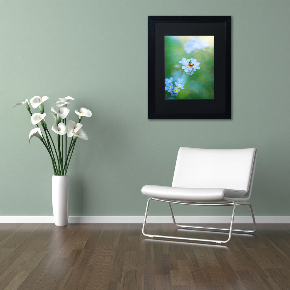 Philippe Sainte-Laudy 'Forget-Me-Not' Matted Framed Art, 16x20