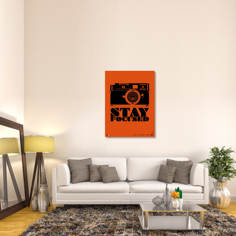 "Stay Focused" Poster Fine Art Print