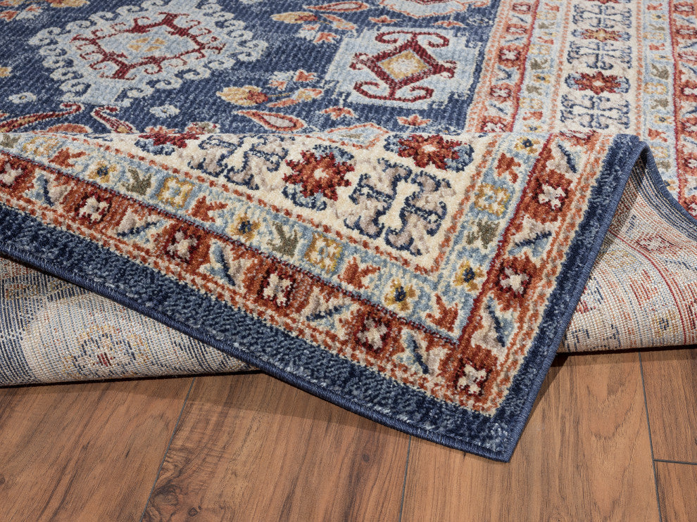 Abani Mesa MES170A Blue Traditional Persian Area Rug