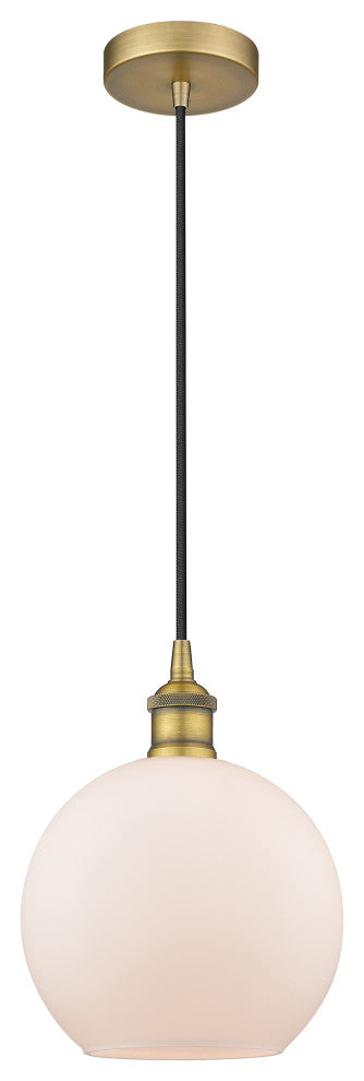 Innovations 616-1P-BB-G121-8-LED 1-Light Mini Pendant, Brushed Brass