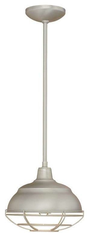 Millennium Lighting Neo-Industrial Mini-Pendant, Satin Nickel