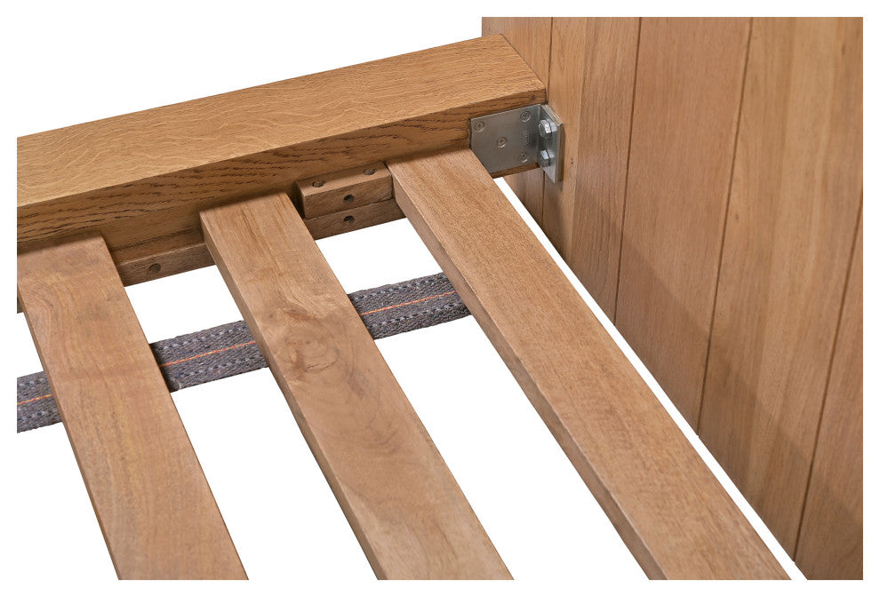 First of A Kind Plank Queen Bed