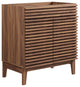 Render 30" Bathroom Vanity Cabinet, Walnut