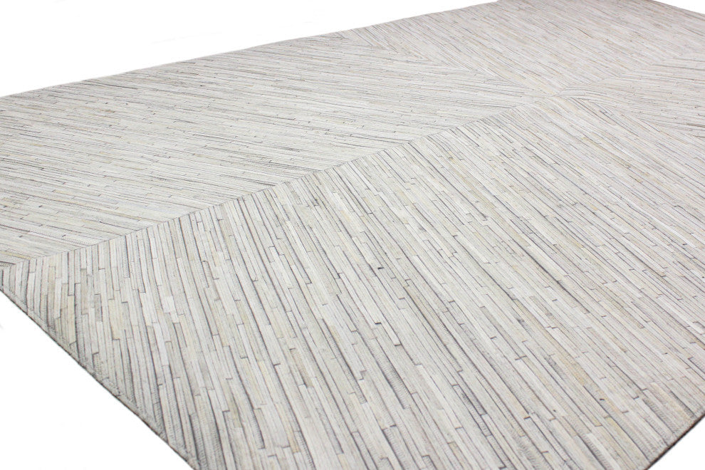 Neon Area Rug White 5' X 8'
