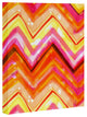 Deny Designs Cayenablanca Watercolour Chevron Art Canvas