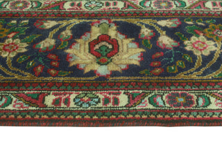 Fine Vintage Distressed Clyde Red/Navy Rug, 8'2 x 11'4