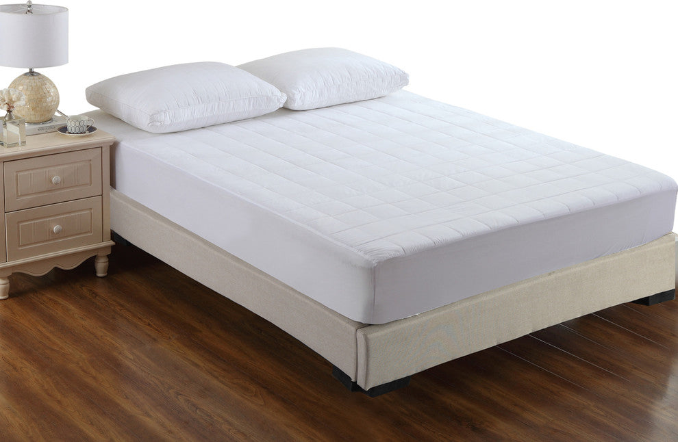 Serenity Organic Self Cooling Luxury Bamboo Mattress Pad, King