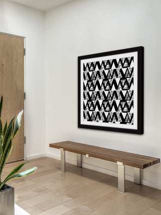 "Continual Bridge" Framed Art Print