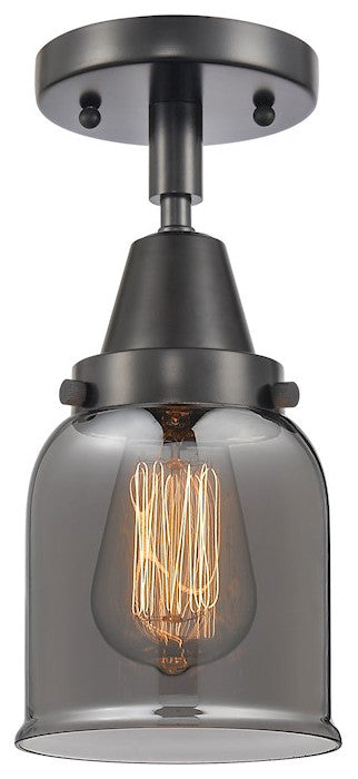 INNOVATIONS LIGHTING 447-1C-BK-G53-LED Small Bell Flush Mount