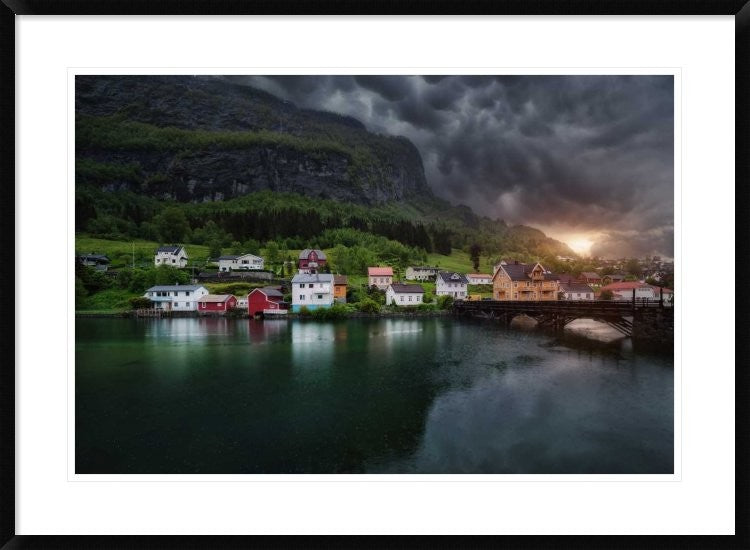 "Stryn" Framed Digital Print by Juan Pablo De, 38"x28"