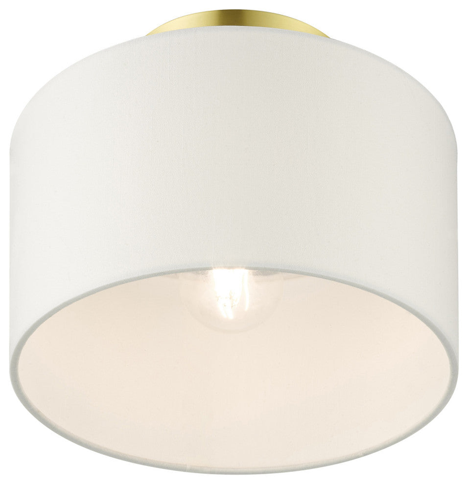 Satin Brass Timeless, Transitional, Versatile, Semi Flush