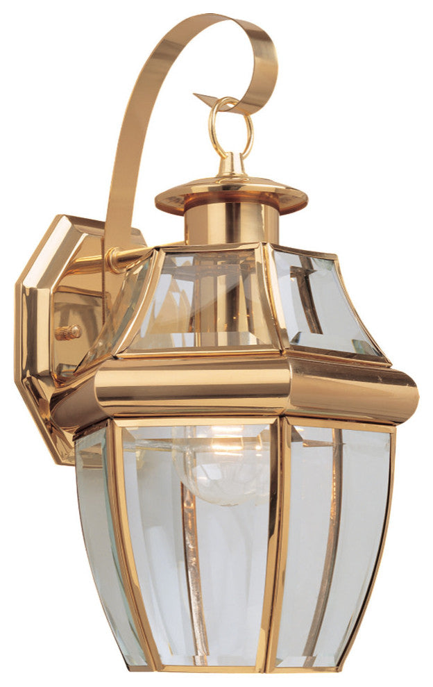 Generation Lighting 8067 Lancaster 14" Tall Outdoor Wall Sconce - Black