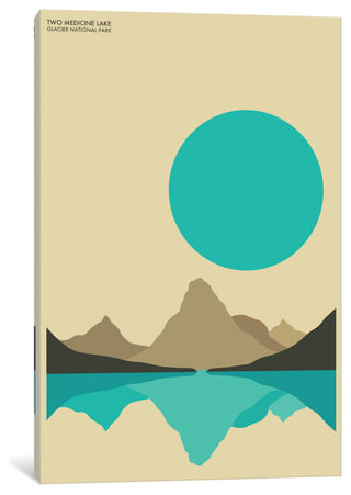 "Glacier" by Jazzberry Blue, 26x18x1.5