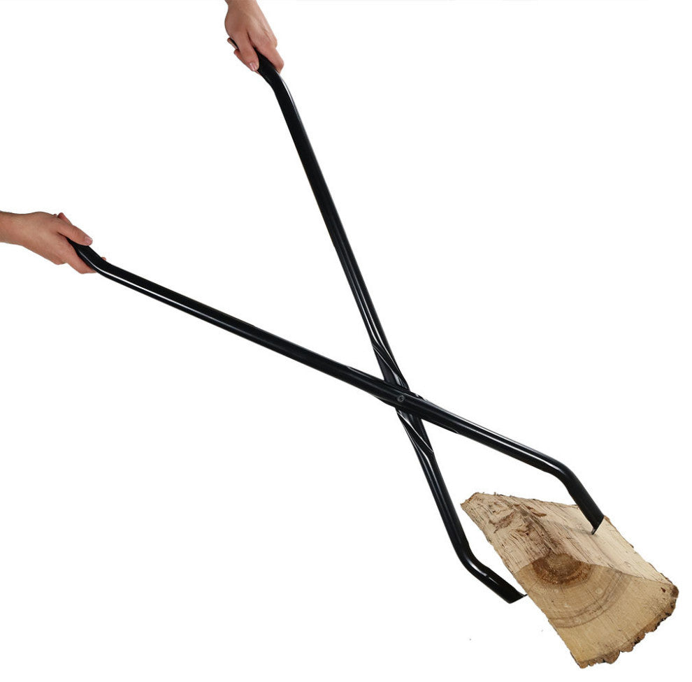 Sunnydaze 40" Log Claw Grabber Moves Fire Wood Easily and Safely