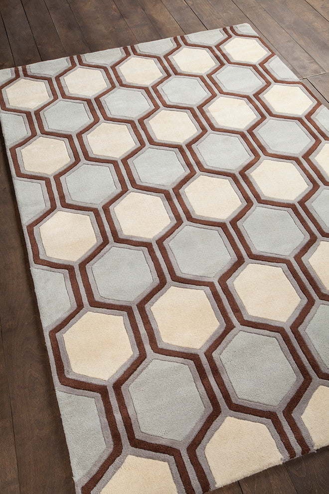 Inhabit Contemporary Area Rug, 7'9"x10'6"