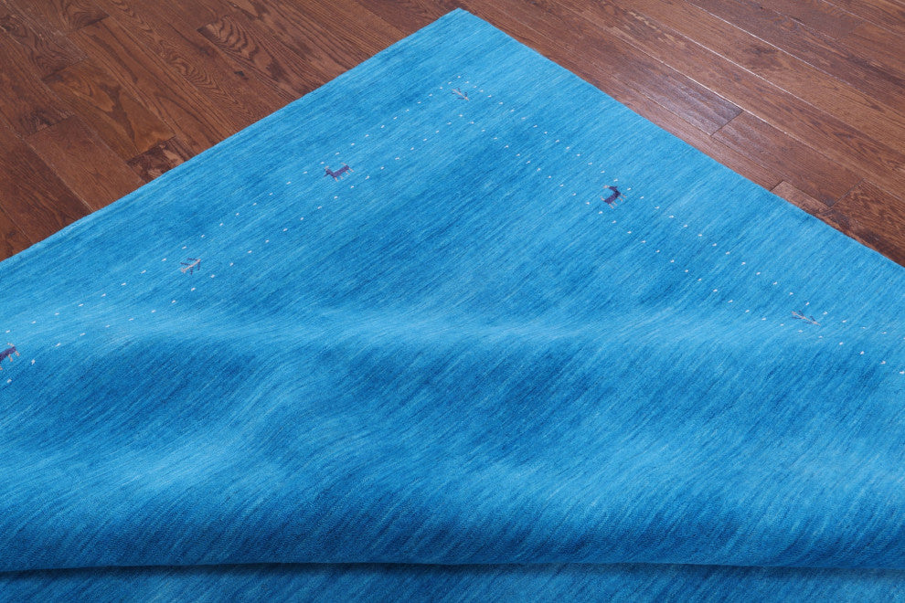 Persian Gabbeh Hand Knotted Wool Rug 10' 0" X 14' 0" - Q15327