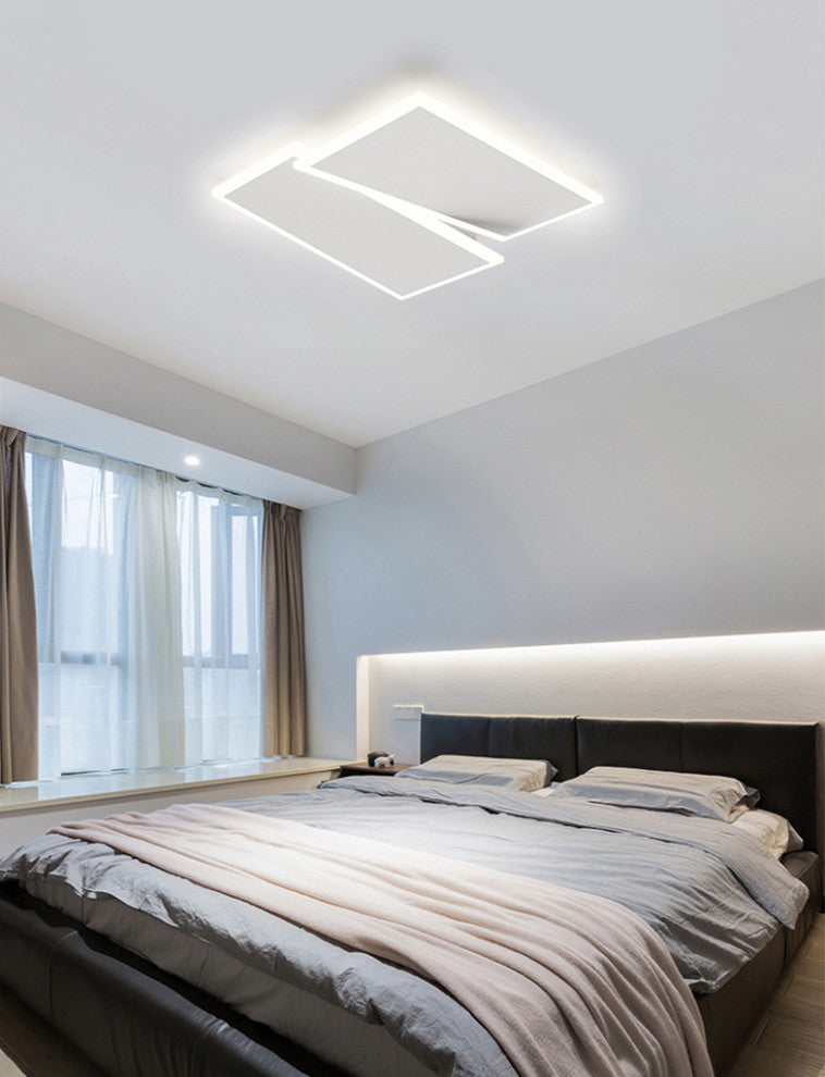 Diest | Acrylic Rectangle LED Ceiling Light, Brightness Dimmable
