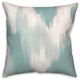 Teal Splotches 20x20 Spun Poly Pillow