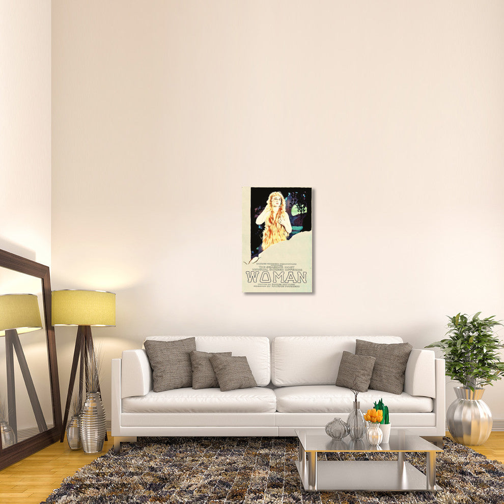 "Woman" Stretched Canvas Giclee by Hollywood Photo Archive, 24x36"