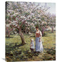 "Promenade Among The Blossoms" Artwork, 24" x 30"