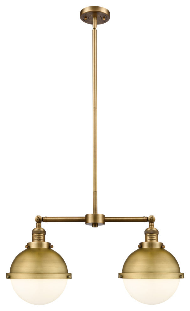 INNOVATIONS 209-BB-HFS-81-BB 2-Light Island Light Brushed Brass