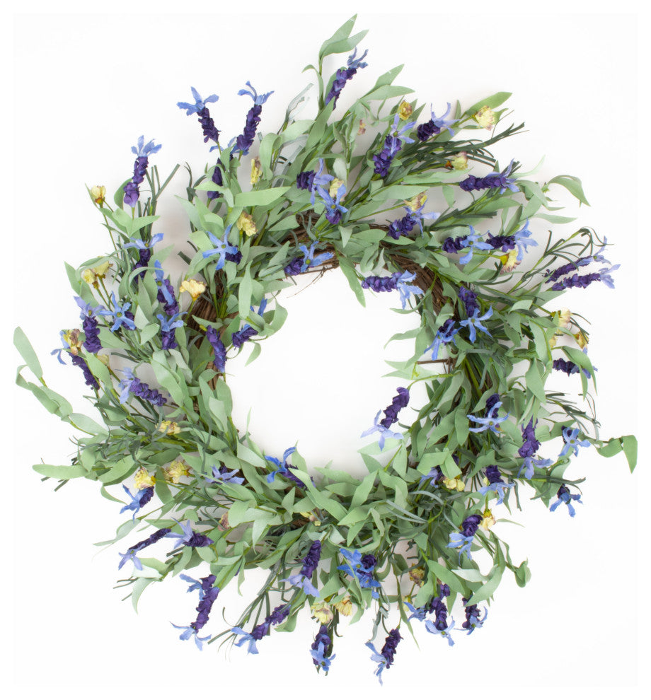 Lavender Fields Wreath