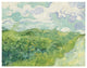 "Green Wheat Fields, Auvers, 1890" Paper Print by Vincent van Gogh, 34"x26"