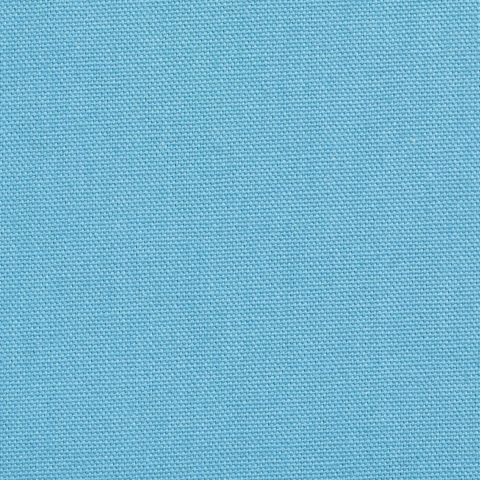 Aqua Turquoise Solid Woven Cotton Preshrunk Canvas Upholstery Fabric By The Yard