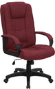Burgundy High Back Chair