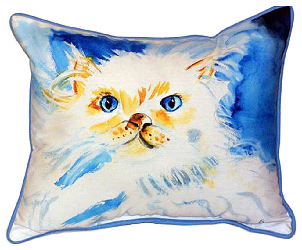 Betsy Drake Junior the Cat Extra Large 20 X 24 Indoor / Outdoor Pillow