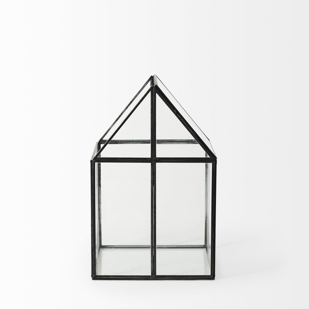 House Shaped Glass Terrarium