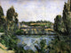 Paul Cezanne The Bridge and Waterfall at Pontoise Wall Decal